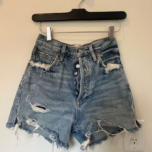 Agolde Parker long shorts in swapmeet